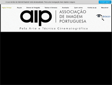 Tablet Screenshot of aipcinema.com